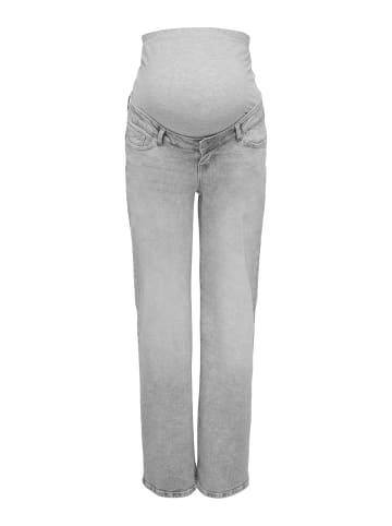 ONLY Jeans mit weitem Bein in Medium Grey Denim