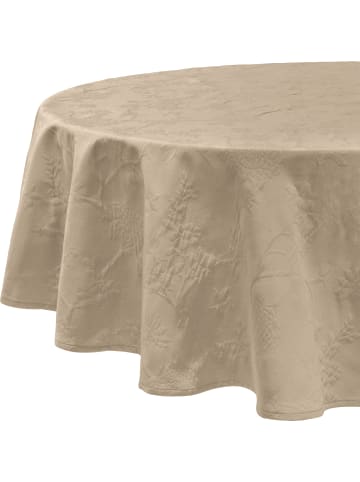 Erwin Müller Jacquard, Baumwollmischung Tischdecke Arnsberg in sand