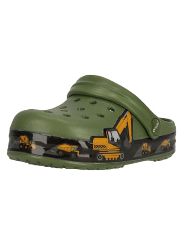 Zigzag Clogs Runix in 3232 Loden Green