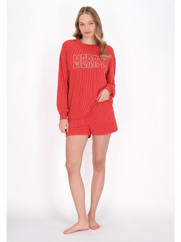 myMo Women Sleepwear in Cherry Red