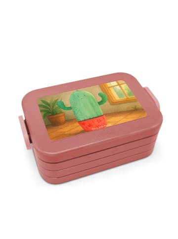 Mr. & Mrs. Panda MEPAL Bentobox Kaktus Wut Design ohne Spruch in Rot Pastell