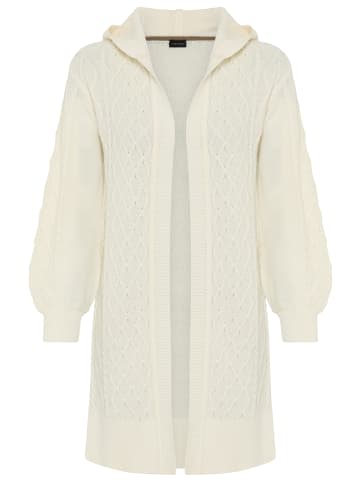 Laura Scott Longstrickjacke in offwhite