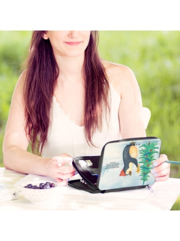 Mr. & Mrs. Panda Menschrmäppchen Pinguin Weihnachtsbaum Design... in Weiß