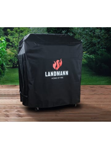Landmann Wetterschutzhaube 15706-B Premium 60x96x120cm schwarz Schwarz
