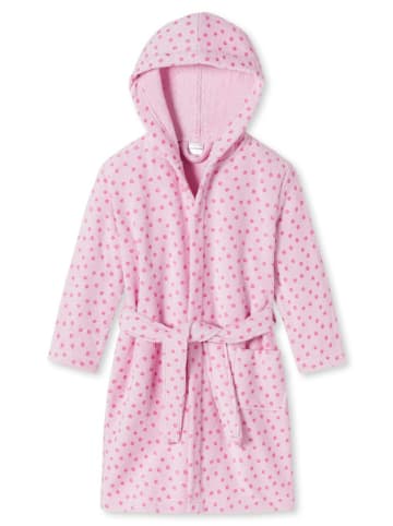 Schiesser Bademantel für Mädchen in rosa