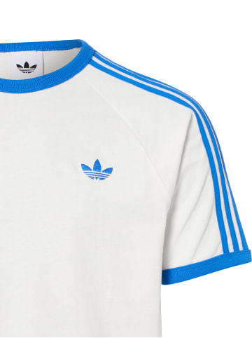 Adidas originals T-Shirt in weiß blau