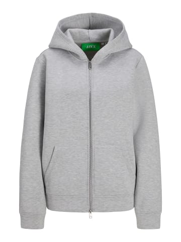 JJXX Kapuzenpullover in Light Grey Melange