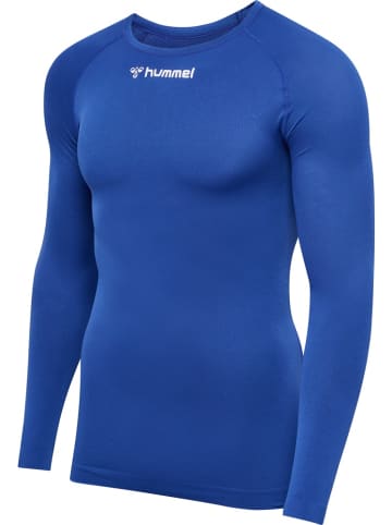 Hummel Sportshirt "Hmlbl Comfort 2.0 Tee L/S" in Blau