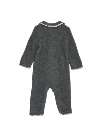 müsli Fleeceanzug aus Merinowolle in Dark grey