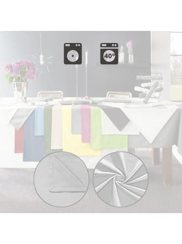 REDBEST Baumwolle Mitteldecke Seattle in weiß