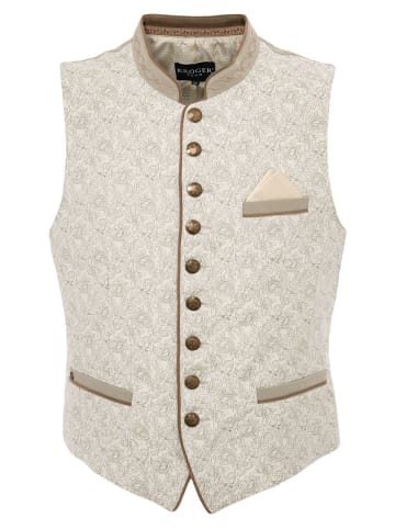 Krüger Dirndl Weste 955166 in beige