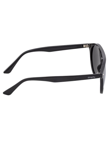Simplify Polarisierte Sonnenbrille "Finley" in Schwarz/Blau
