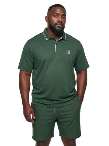 JP1880 Poloshirt in dunkelgrün