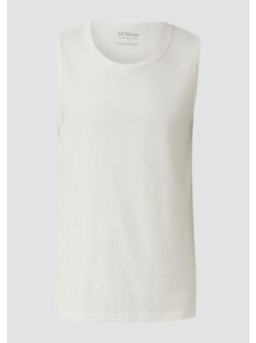 s.Oliver T-Shirt in 0200_ecru