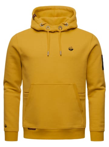 STONE HARBOUR Hoodie Ty Trey in Mustard Yellow