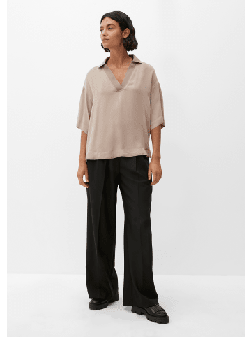 s.Oliver BLACK LABEL Bluse kurzarm in Beige