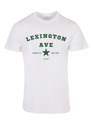 F4NT4STIC T-Shirt Lexington Ave TEE UNISEX in weiß