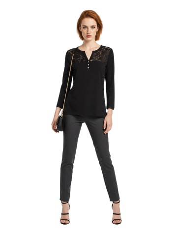 Alexa Dash Blouse in Schwarz
