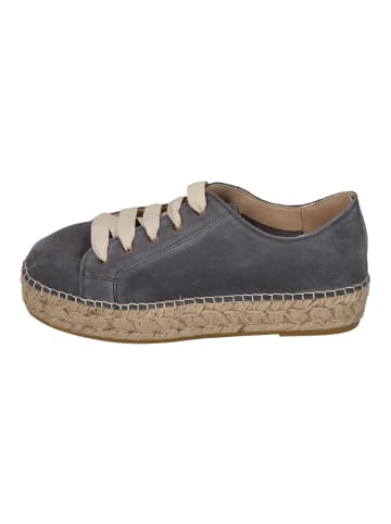 Espadrij l'orginale Espadrilles BASKET VELOUR in grau