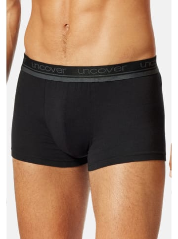 UNCOVER BY SCHIESSER Retro Short / Pant Cotton in Schwarz