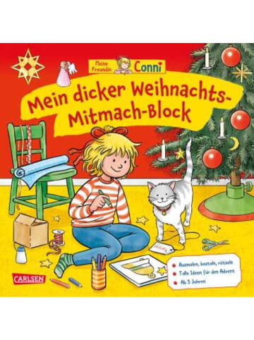 Carlsen Buch - Conni Gelbe Reihe (Beschäftigungsbuch): Mein dicker Weihnachts-Mitm