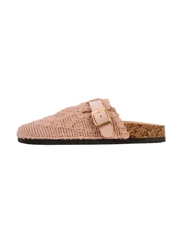 Joia Flache Mules zum Reinschlüpfen Rose