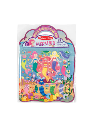 Melissa & Doug Puffy Aufkleberspielset, Meerjungfrau - ab 3 Jahren