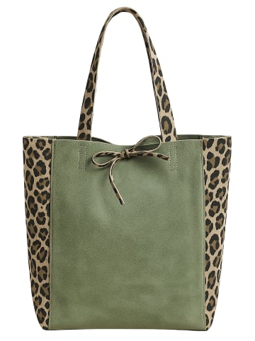 collezione alessandro Schultertasche " Leo Wonder " in grün