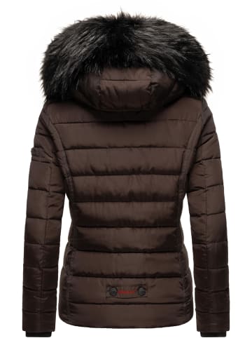 Navahoo Winterjacke Miamor in Chocolate