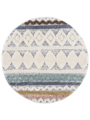 payé Teppich Hochflor Multicolor Nara