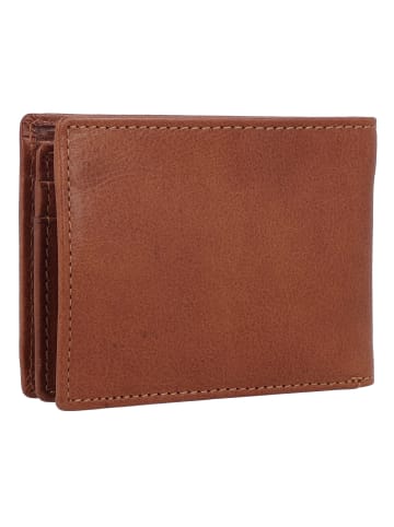 Leonhard Heyden Cambridge Geldbörse Leder 10 cm in cognac