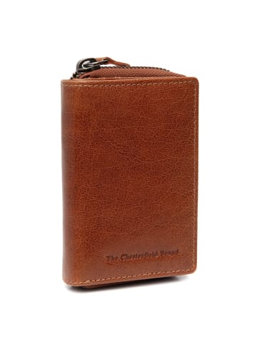 The Chesterfield Brand Sionel Geldbörse RFID Schutz Leder 7.5 cm in cognac