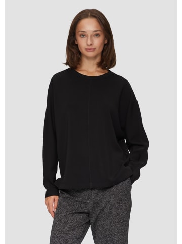 s.Oliver Sweatshirt langarm in Schwarz