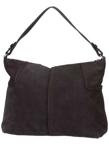 LIEBESKIND BERLIN Handtasche Mila Hydro Suede in Deep Soil