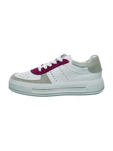 ara Plateau Schnürschuhe in Weiß