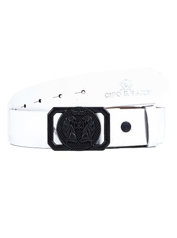 Cipo & Baxx Gürtel  105cm x 3,8 in White
