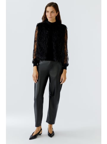 Oui Weste in black