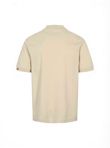 Kappa Poloshirt KMLogo in Beige Fog