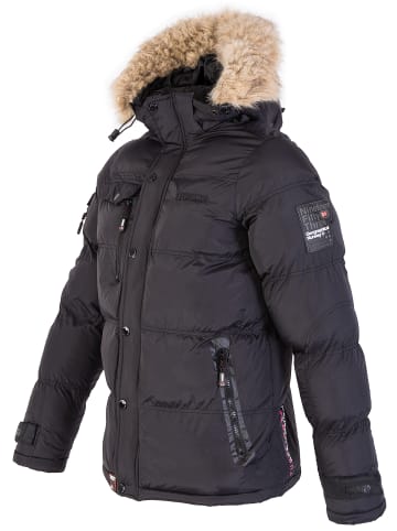 Geographical Norway Jacke in Schwarz