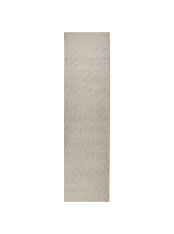 Beliani Läufer MITCHELL in Beige - (W) 80 x (L) 300 cm