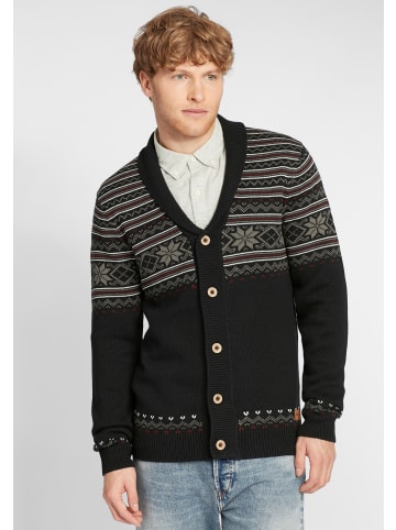BLEND Strickjacke BHVelero 20712247ME in nachtschwarz