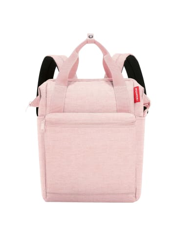 Reisenthel travelling allrounder R - Rucksack 40 cm (smiley grey) in twist blush