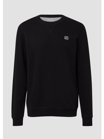 s.Oliver Sweatshirt in 9999_schwarz