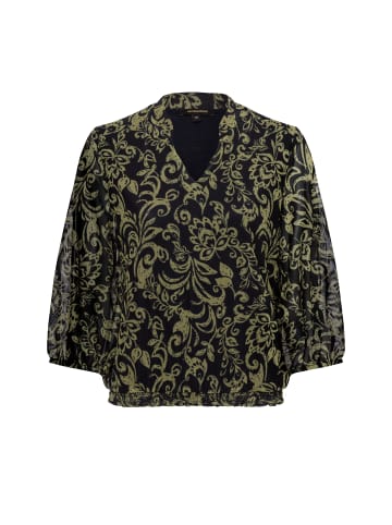 More & More Stretchbluse in marine oliv