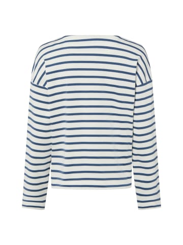 Marie Lund Sweatshirt in ecru indigo