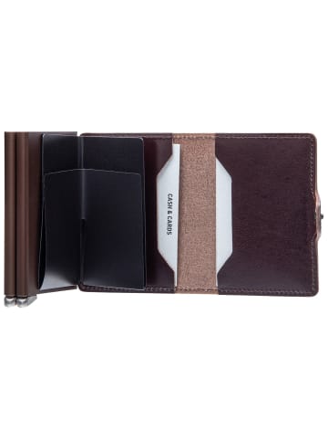 Secrid Geldbörse Premium Twinwallet Dusk in Dark Brown