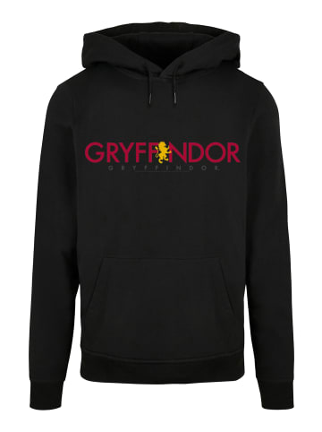 F4NT4STIC Basic Hoodie Harry Potter Gryffindor Text in schwarz