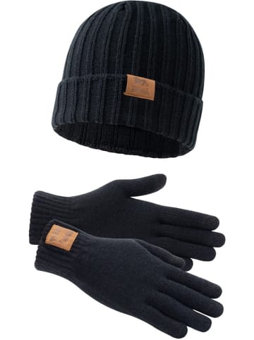 Lonsdale Mütze "Deazley" in Schwarz
