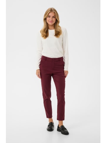 CULTURE Casual Hose CUbengtha Classic fit in Zinfandel