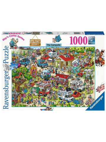 Ravensburger Puzzle 1.000 Teile Holiday Resort 1 - The Campsite Ab 14 Jahre in bunt